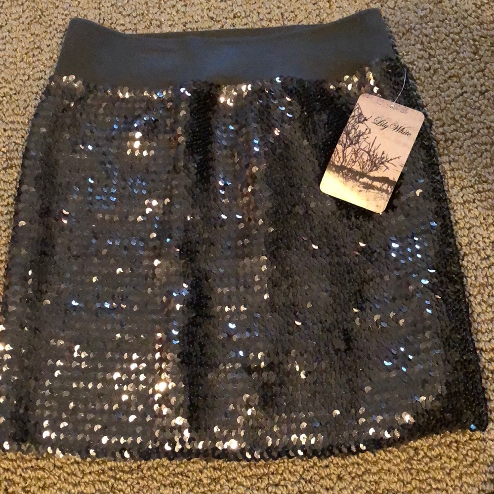 NWT Sequin Mini Skirt